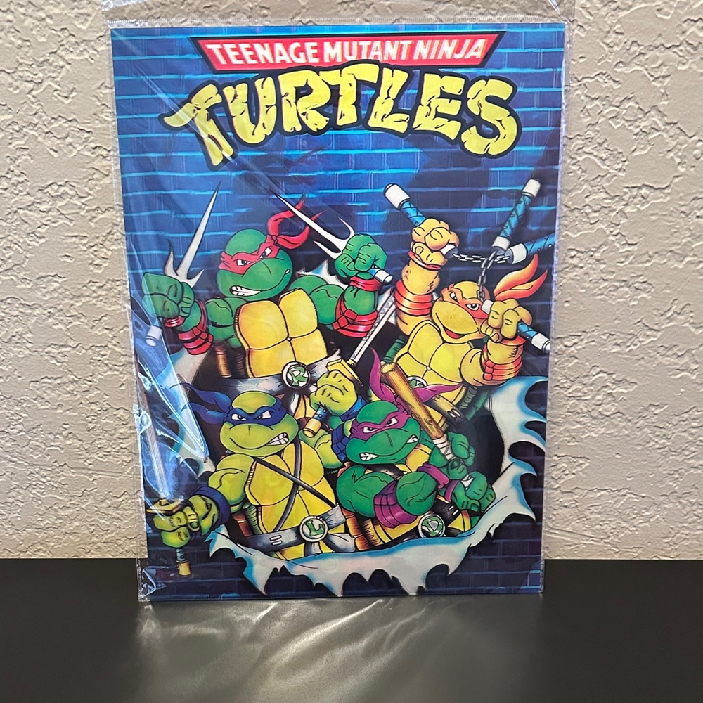 Nickelodeon Teenage Mutant Ninja Turtles Wall Art - Blue, Green, Yellow
